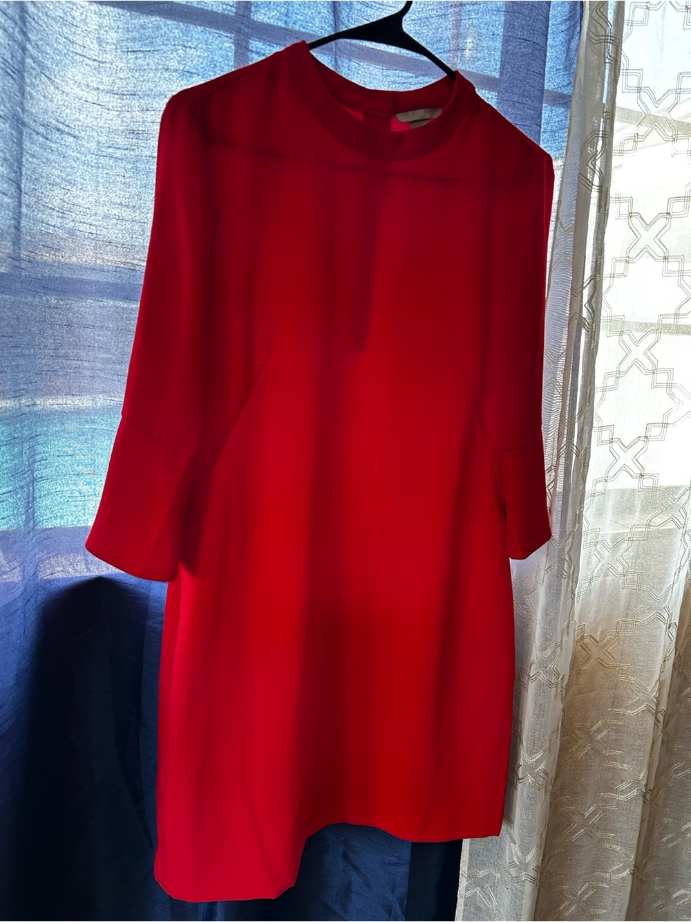 H&M Red Mini Shift Dress